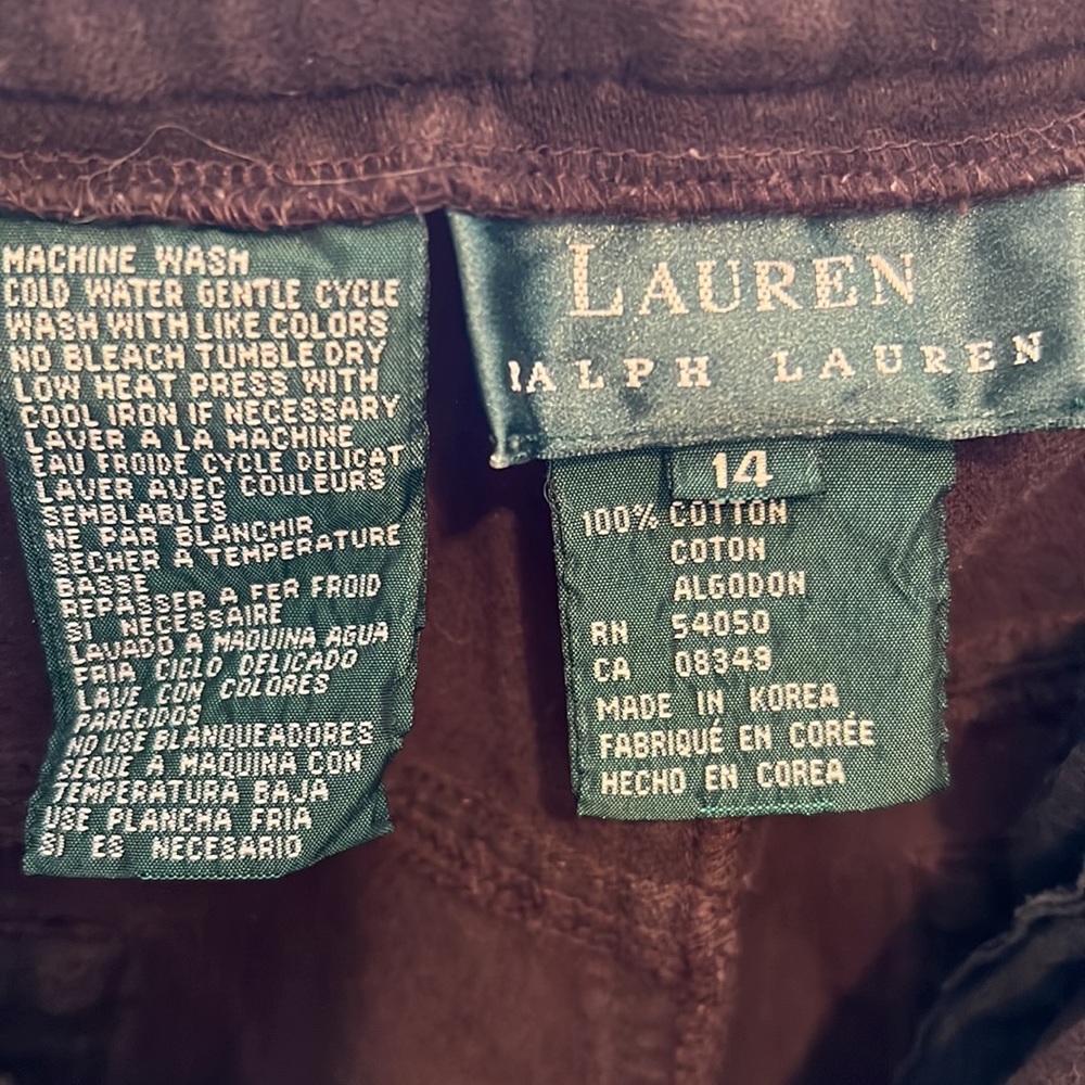 Lauren Ralph Lauren Women’s Pants, 100% Cotton - Picture 4 of 9